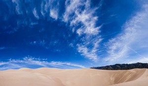 Sand Dunes Sky